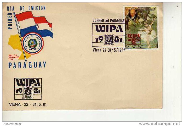 SOBRES PARAGUAY  FDC 1981     OHL - Paraguay