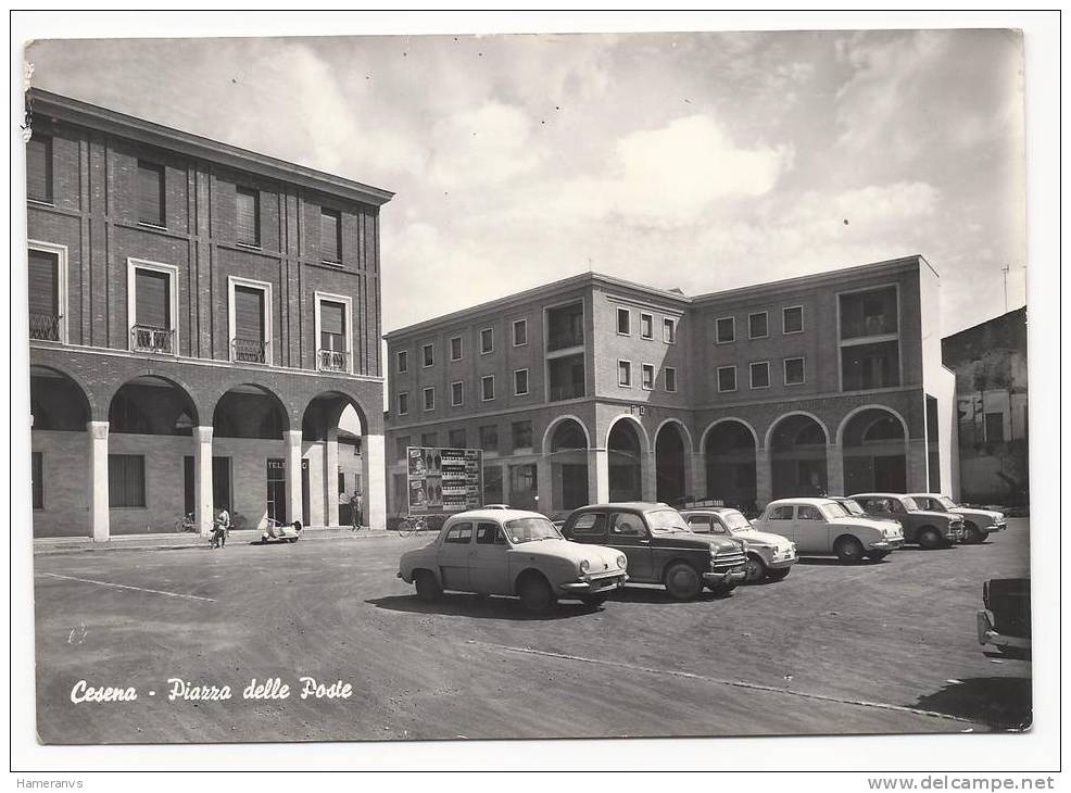 Cesena - Piazza Delle Poste - Auto - H1124 - Cesena