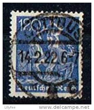 Deutsches Reich Mi.Nr.168 Gestempelt / Used (27316 - Gebraucht