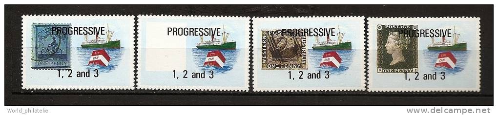 Tonga Niuafo´ou 1987 N° Vignettes 94 / 7 ** Timbre Sur Timbre, Bateau, Penny Black, Cap De Bonne-Espérance, Vélo, Oie - Tonga (1970-...)