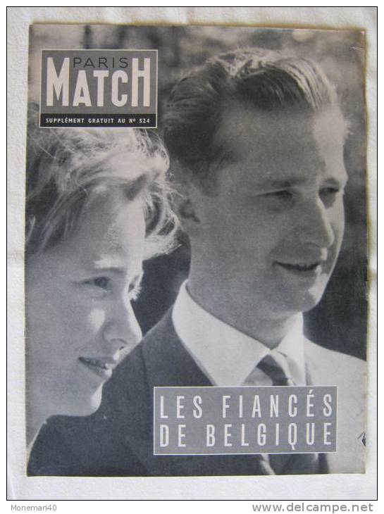 PARIS MATCH (Supplément Au N° 524) Mariage D´Albert Et Paola - 1950 - Today