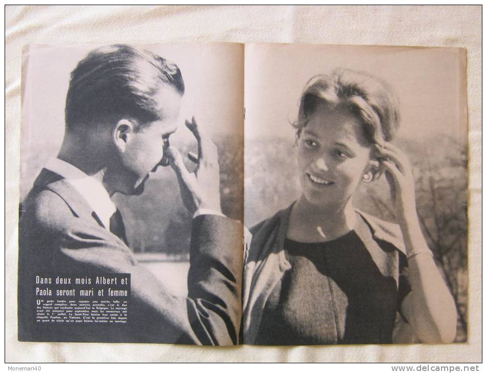 PARIS MATCH (Supplément Au N° 524) Mariage D´Albert Et Paola - 1950 - Today