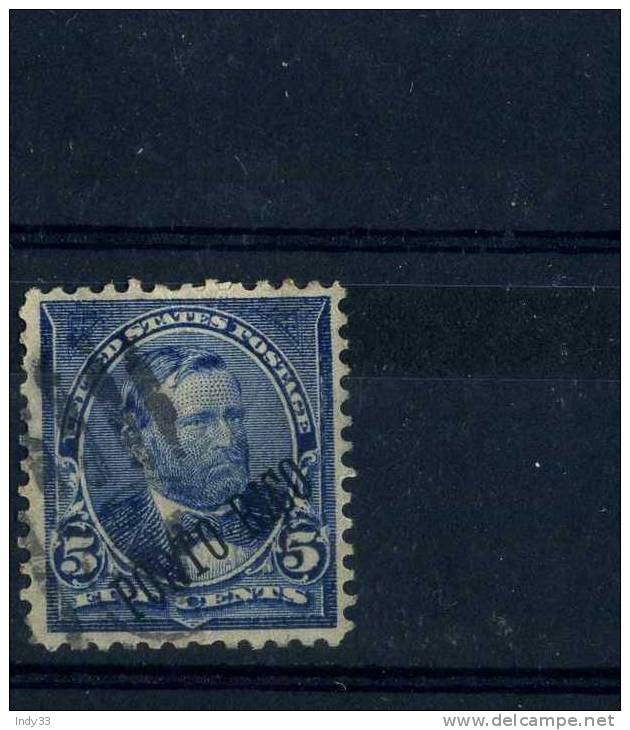 - ETATS UNIS . PORTO RICO . 1899 . 5C. - Porto Rico