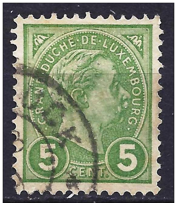 Luxembourg 1895 - Le Grand-duc Adolphe 1er  ( Duke ) - 1895 Adolfo De Perfíl