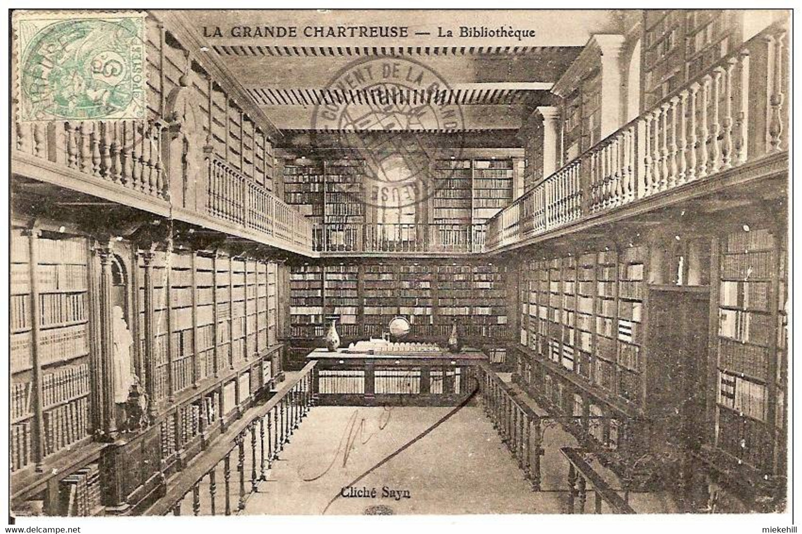SAINT-PIERRE DE CHARTREUSE-BIBLIOTHEQUE DE LA GRANDE CHARTREUSE-LIBRARY - Bibliotheken