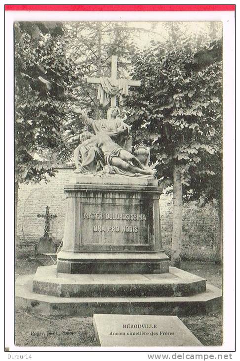 HEROUVILLE ( Calvados ) Ancien Cimetière Des Frères - Herouville Saint Clair