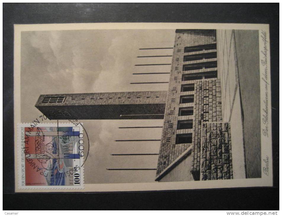 GERMANY Berlin 1936 Stadion Stade Stadium Estadio Maxi Maximum Card Jeux Olympiques Olympic Games Olympics Post Card - Sommer 1936: Berlin