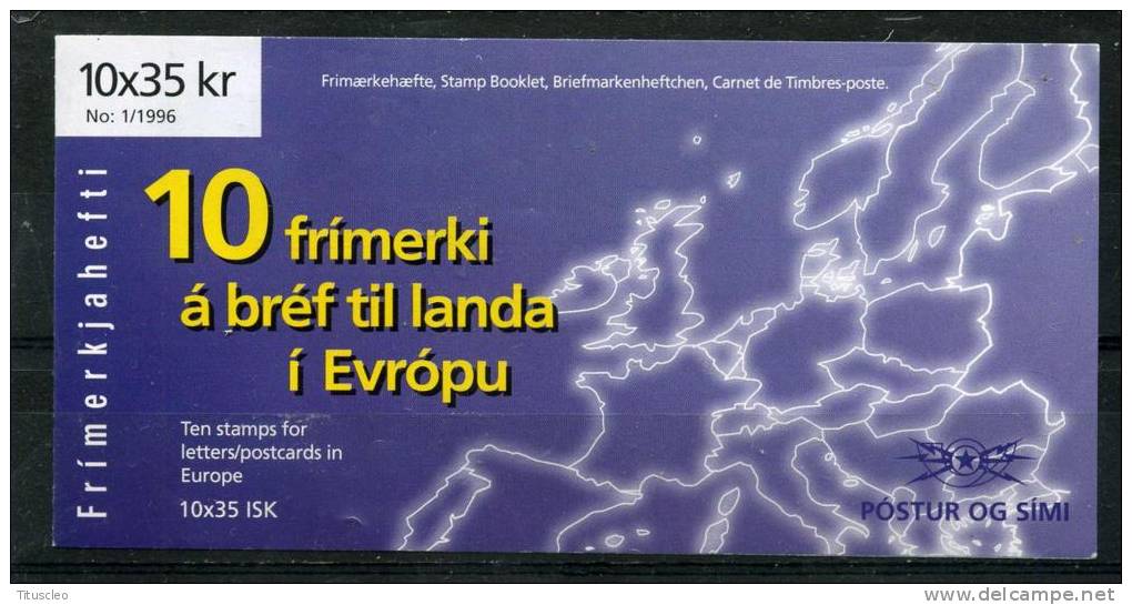 ISLANDE 797/798+ C797 + C798** Europa 1996 - Nuevos