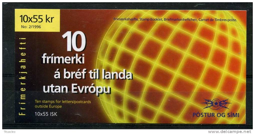ISLANDE 797/798+ C797 + C798** Europa 1996 - Unused Stamps