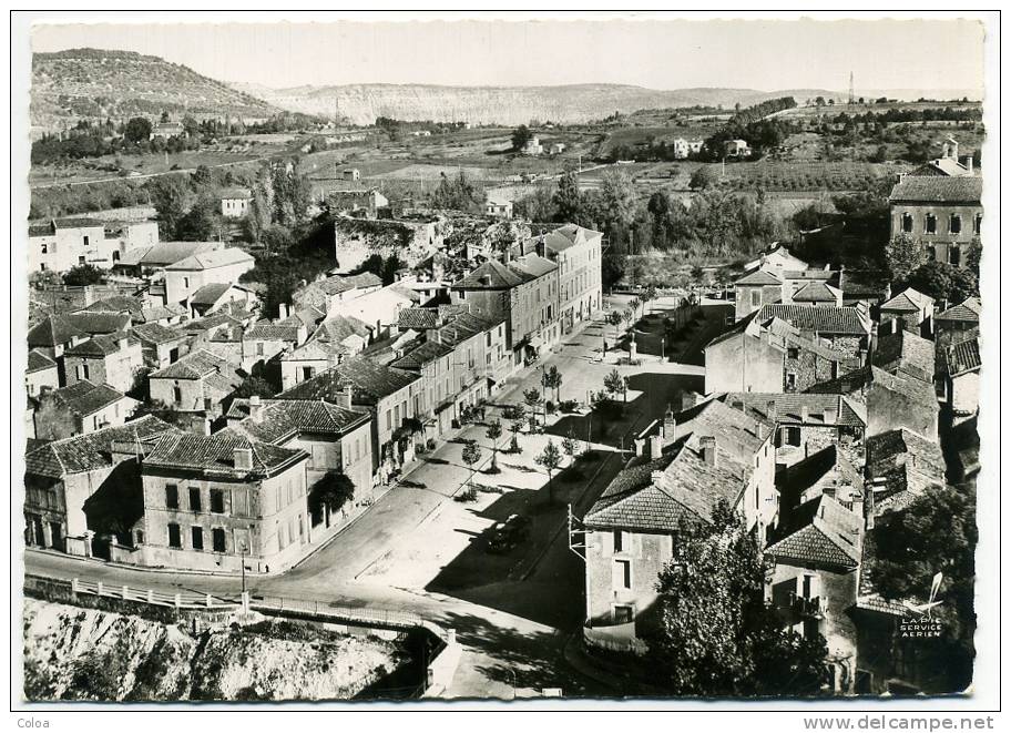 En Avion Au Dessus De LUZECH LAPIE - Luzech