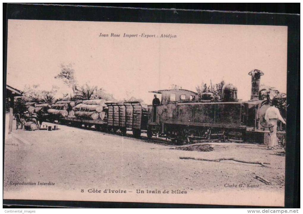 TRAIN De BILLES / GARE D' ABIDJAN - C 1677 - - Côte-d'Ivoire