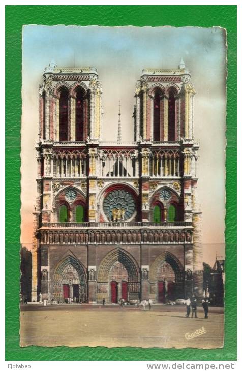 68 FRANCIA1950-CATEDRAL DE NOTRE DAME - Notre Dame De Paris