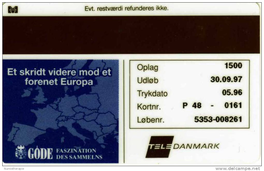 Teledanmark 5KR : Numistherapie Pièce ECU Danoise - Francobolli & Monete