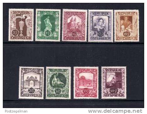 AUSTRIA 1947 Mint Hinged Stamp(s) Art Exhibition Nrs. Between 812=821 (thus Not Complete) - Unused Stamps