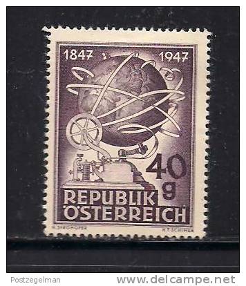 AUSTRIA 1947 Mint Hinged Stamp(s) Telegraph Centenary  Nrs 837 - Unused Stamps