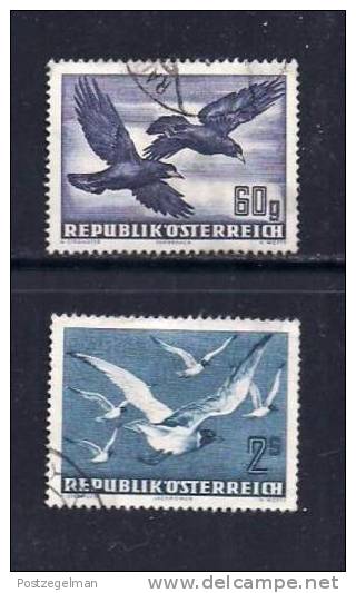 AUSTRIA 1950 Used Stamp(s) Airmail Ns. 955-956 - Autres & Non Classés