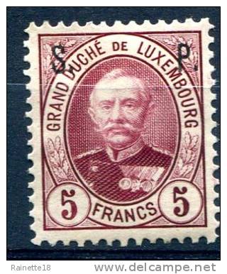 Luxembourg         Timbres De Service    76  *     Gomme Partielle - Oficiales