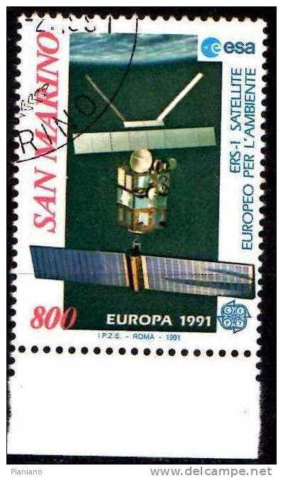 PIA - SMA - 1991 : Europa  - (SAS 1309-10) - Oblitérés