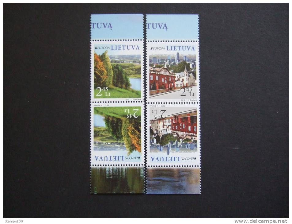 LITHUANIA, LITAUEN    2012    PAIR / SE TENANT     MNH **      (0506-292) - 2012