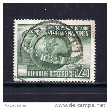 AUSTRIA 1955 Used Stamp(s) Globe And Flags Nr. 1022 - Used Stamps