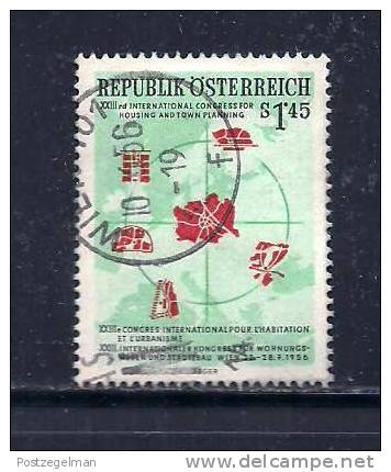 AUSTRIA 1956 Used Stamp(s) Vienna And 5 New Towns Nr. 1027 - Used Stamps