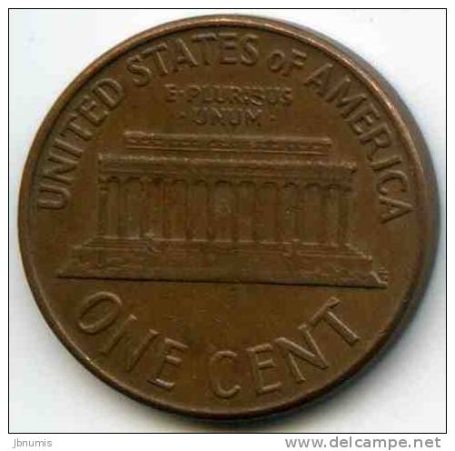 Etats-Unis USA 1 Cent 1961 KM 201 - 1959-…: Lincoln, Memorial Reverse