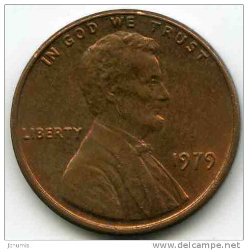 Etats-Unis USA 1 Cent 1979 KM 201 - 1959-…: Lincoln, Memorial Reverse