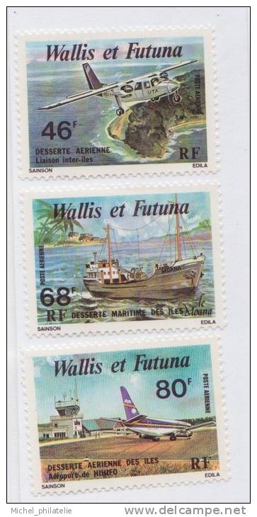 Wallis Et Futuna  N ° 89 à 91** Neuf Sans Charnière - Ungebraucht