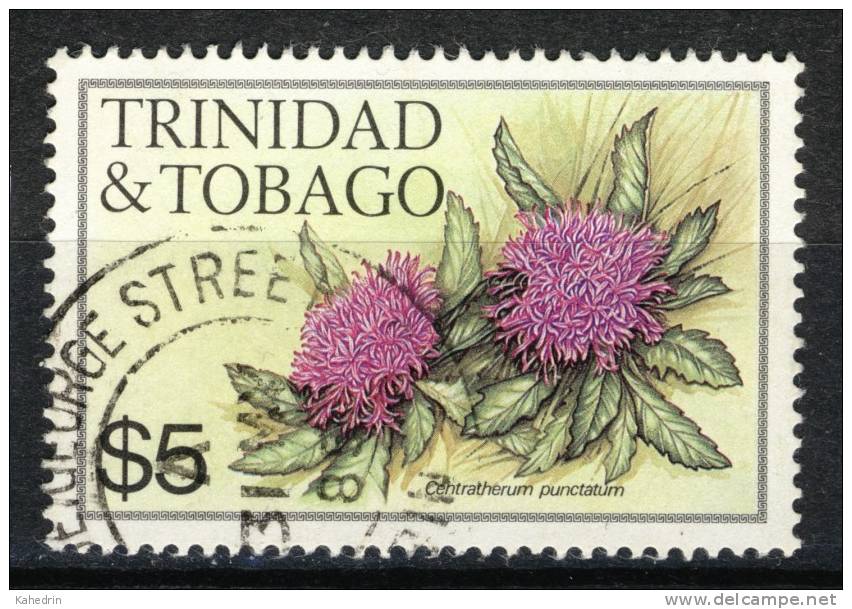 Trinidad & Tobago 1983, Flower - Fleur (o), Used, Nice Cancel - Trinidad En Tobago (1962-...)