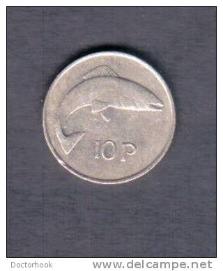 IRELAND   10  PENCE  1974  (KM # 23) - Irland