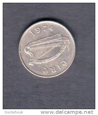 IRELAND   10  PENCE  1974  (KM # 23) - Irlande