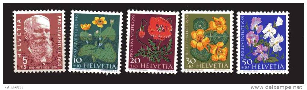 Svizzera ** -X- 1959 - Pro Juventute. - Unused Stamps