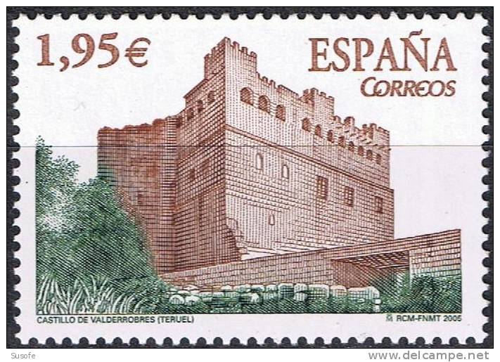 España 2005 Edifil 4171 Sello ** Castillos Valderrobres Teruel Spain Stamps Timbre Espagne Briefmarke Spanien Francoboll - Nuevos