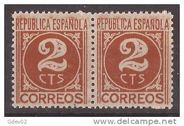 ES731-LAB018TSC.España.Spa In .Espagne. CIFRA Y PERSONAJES.1936/38. (Ed 731**par) Sin Charnela,. MAGNIFICA - Sin Clasificación