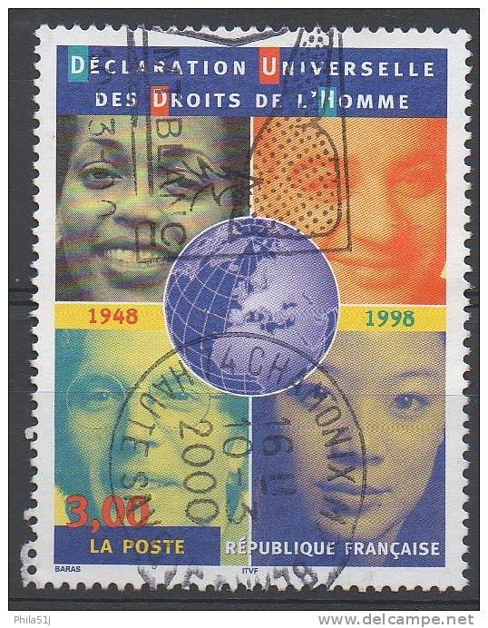FRANCE  N°3208__OBL VOIR SCAN - Used Stamps