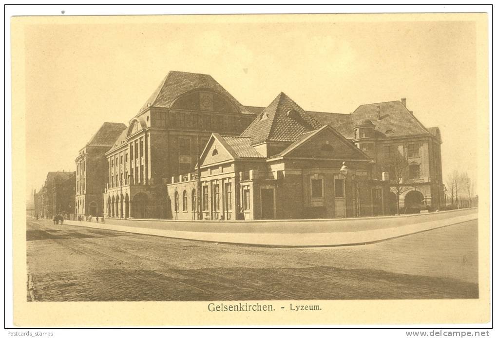 Gelsenkirchen, Lyzeum, 1916 - Gelsenkirchen