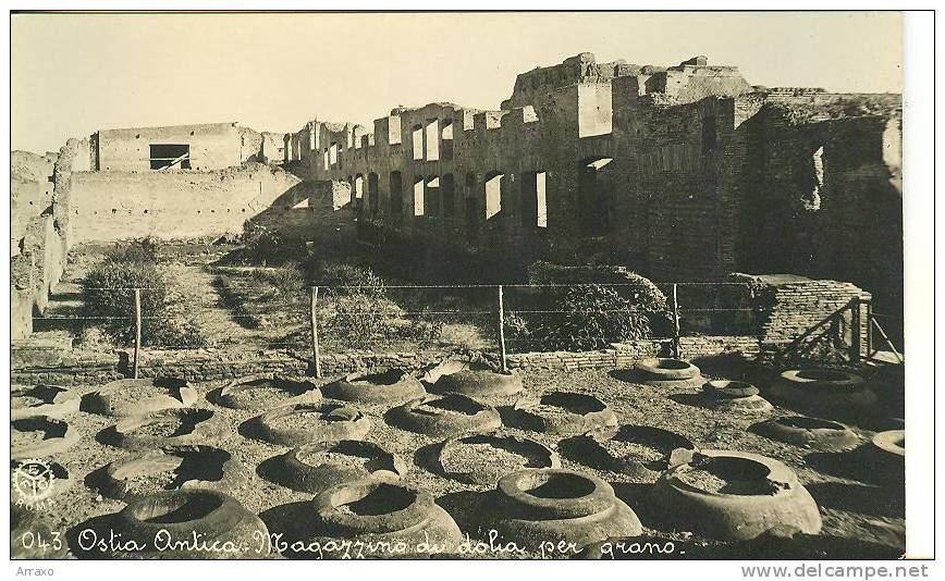 RM236 - Ostia Antica - Magazzino Di Dolia Per Grano - Fotografica P.E.C. Chauffourier - Altri & Non Classificati