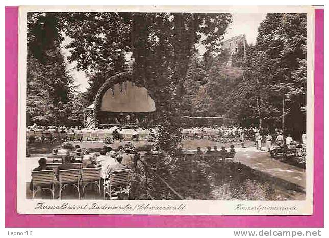 BADENWEILER    -     * KONZERTPROMENADE IM KURPARK *       -    Verlag : Werner VOLLMER   N° 227 - Badenweiler