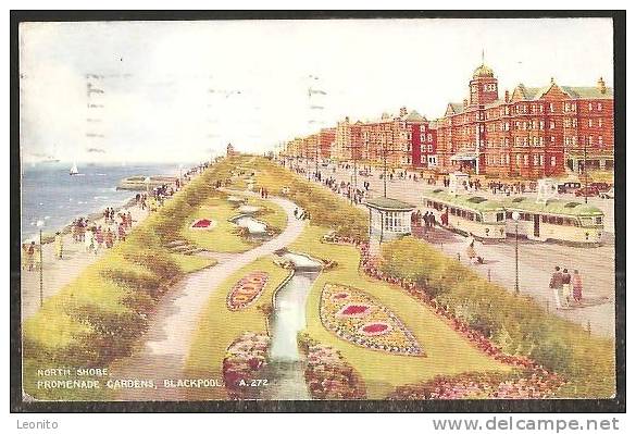 BLACKPOOL Promenade Gardens Lancashire 1949 - Blackpool
