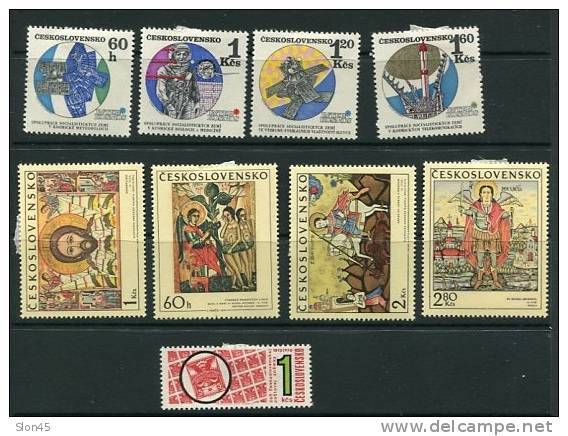 Czechoslovakia  1970 Mi 1916-1980 MH Complete Year  (-2 Stmps) CV 50 Euro - Full Years