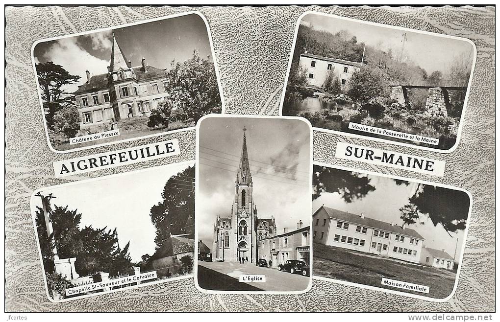 44 - AIGREFEUILLE-sur-MAINE - Multivues - Semi Moderne Petit Format - Aigrefeuille-sur-Maine