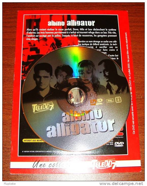 Dvd Zone 2 Albino Alligator Matt Dillon Faye Dunaway Collection Tele Dvd 7 - Policiers