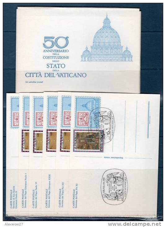 Vaticano / Vatican City  1979--- Cartolina Postale   --CITTA DEL VATICANO  -- ANNULLO SPECIALE - Entiers Postaux