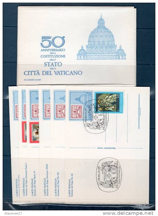 Vaticano / Vatican City  1979--- Cartolina Postale   --CITTA DEL VATICANO  -- ANNULLO SPECIALE - Entiers Postaux
