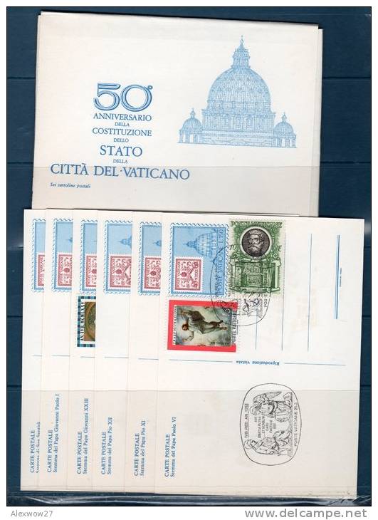 Vaticano / Vatican City  1979--- Cartolina Postale   --CITTA DEL VATICANO  -- ANNULLO SPECIALE - Entiers Postaux