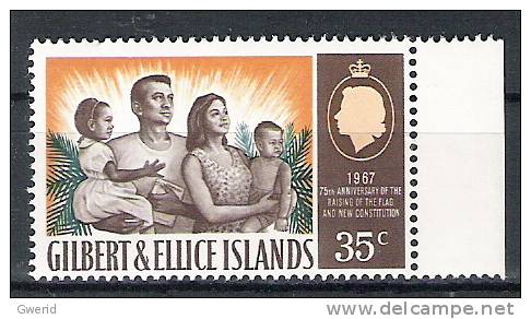Gilbert Et Ellice N° YVERT 129  NEUF ** - Îles Gilbert Et Ellice (...-1979)