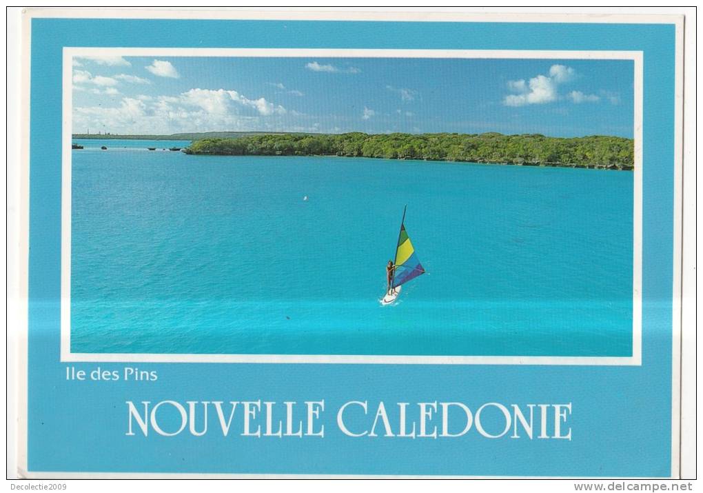 BR9035 Ils De Pins    2 Scans Bande Blanche Du Scanner - New Caledonia