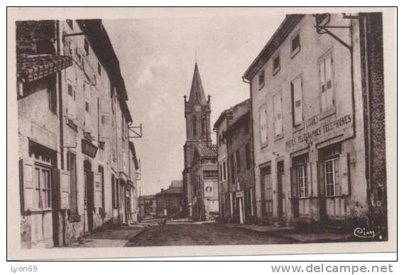 LOUDES  POSTE  HOTEL DE LA POSTE  RUE DE LA BARREYRE - Loudes