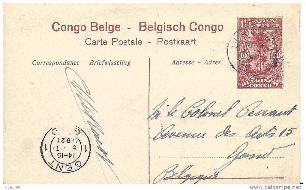 Cpa Congo Belge, Monts Ruwenzori - Belgian Congo