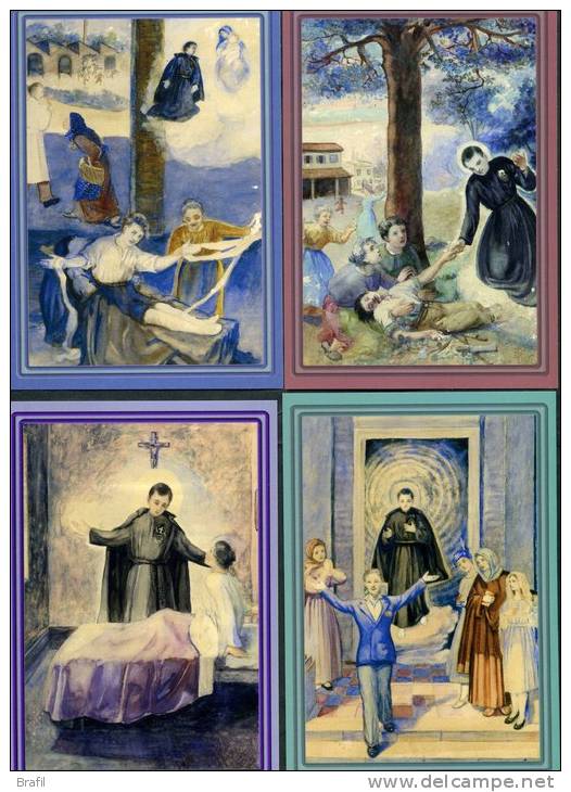 2012 Vaticano, Cartoline Postali Anniversario Morte S.Gabriele Dell'addolorata, Serie Completa Nuova (**) - Entiers Postaux